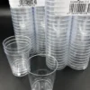 200 Schnapsgläser Schnapsbecher Pinnchen Aus Plastik Einweg 2 Cl Mit Füllstrich