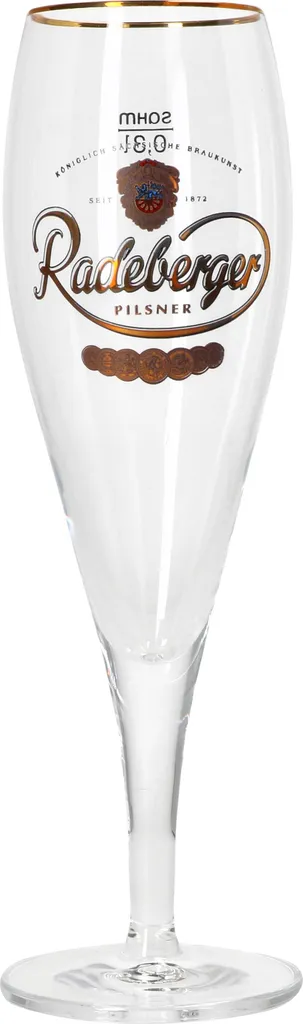 Van Well 6x Radeberger Pilsener Biergläser 0,3L Geeicht Pilstulpe Bierpokal Beer - Image 3