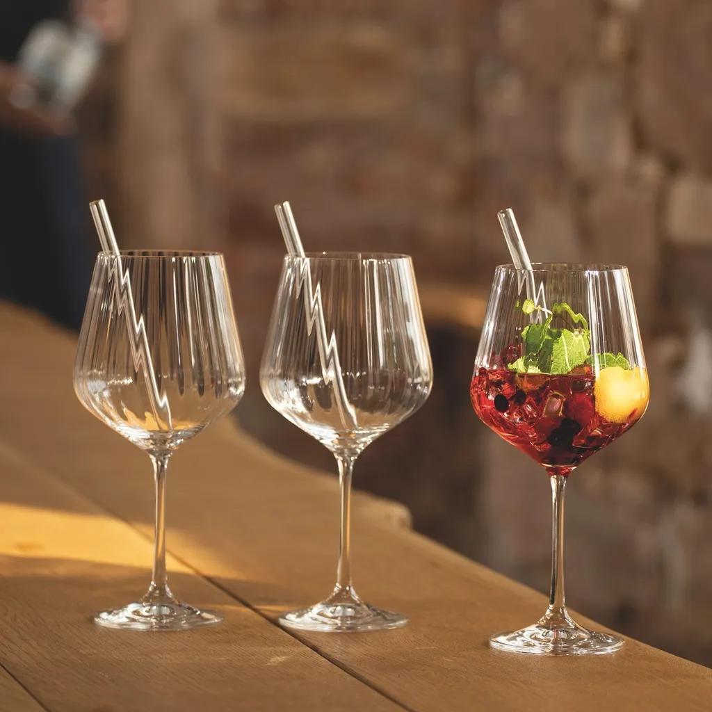 Nachtmann Gin&Tonic + 4 Glastrinkhalme 7574/8tlg. Tastes Good 103143 - Image 10