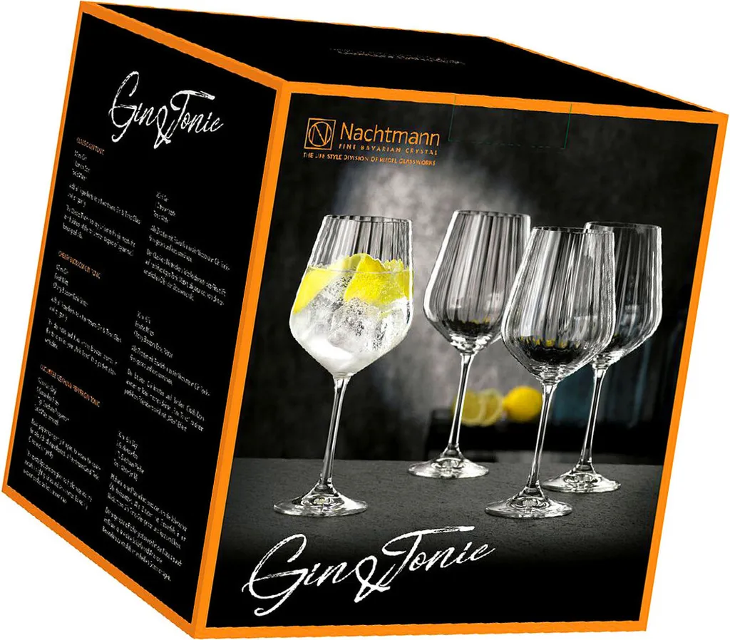 Nachtmann Cocktailglas Gin&Tonic 640ml, Klar (4er Pack) - Image 10