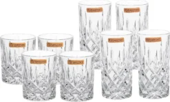 Nachtmann Whisky- & Longdrinkgläser "Noblesse", 8er Set Je 4 Stück