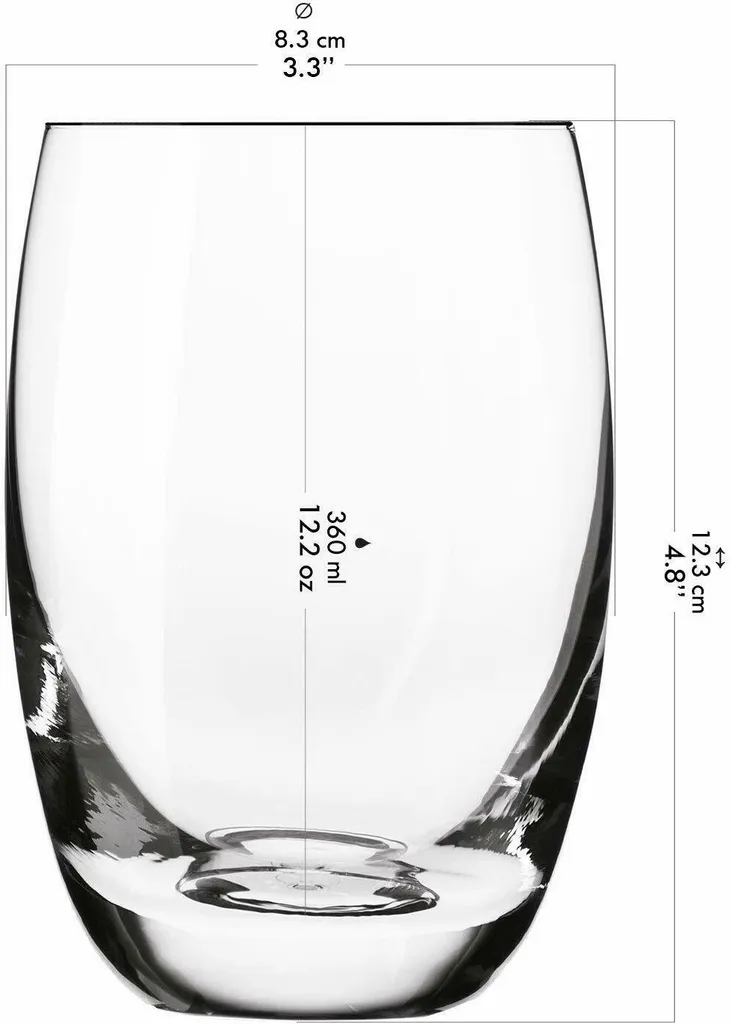 Krosno Elite Highball Glas Longdrink 360ml 6er - Image 2