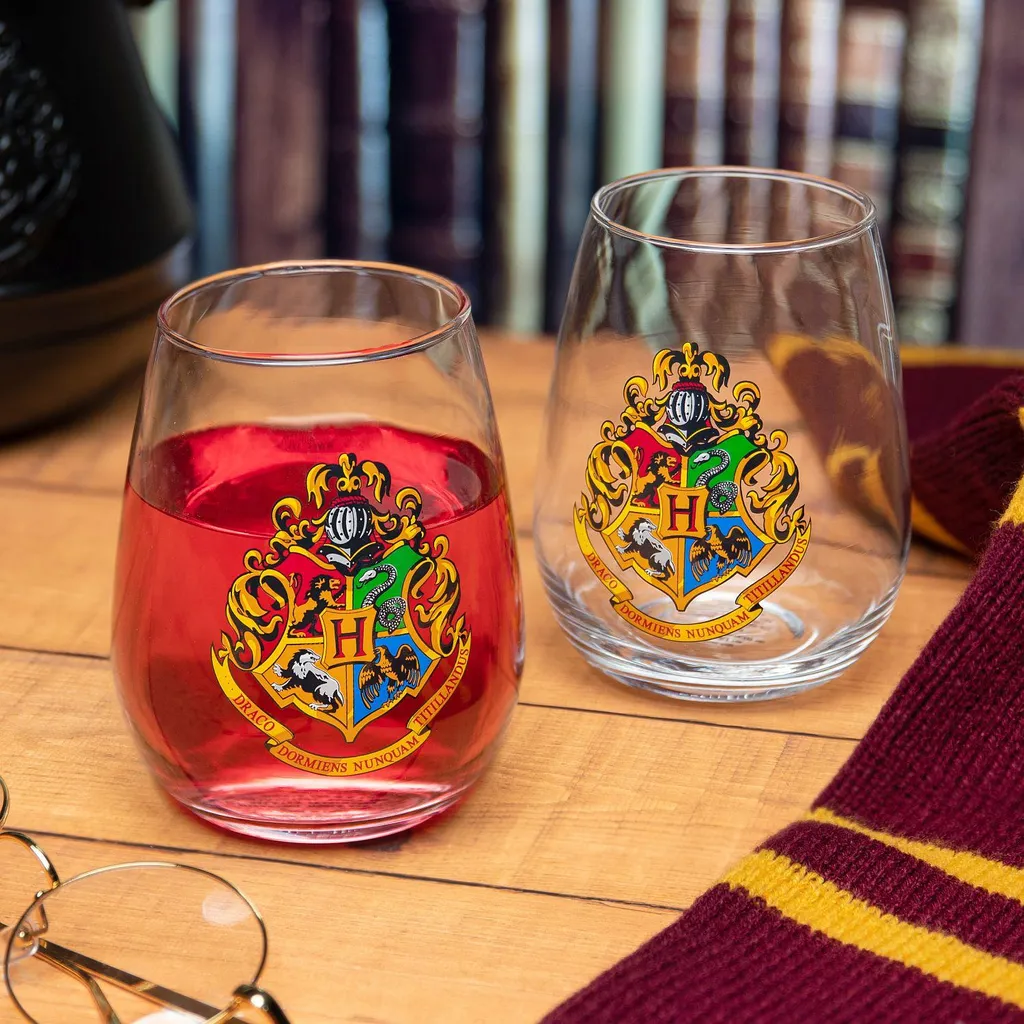 Paladone Harry Potter Gläser 2er Set Hogwarts Crest - Image 3