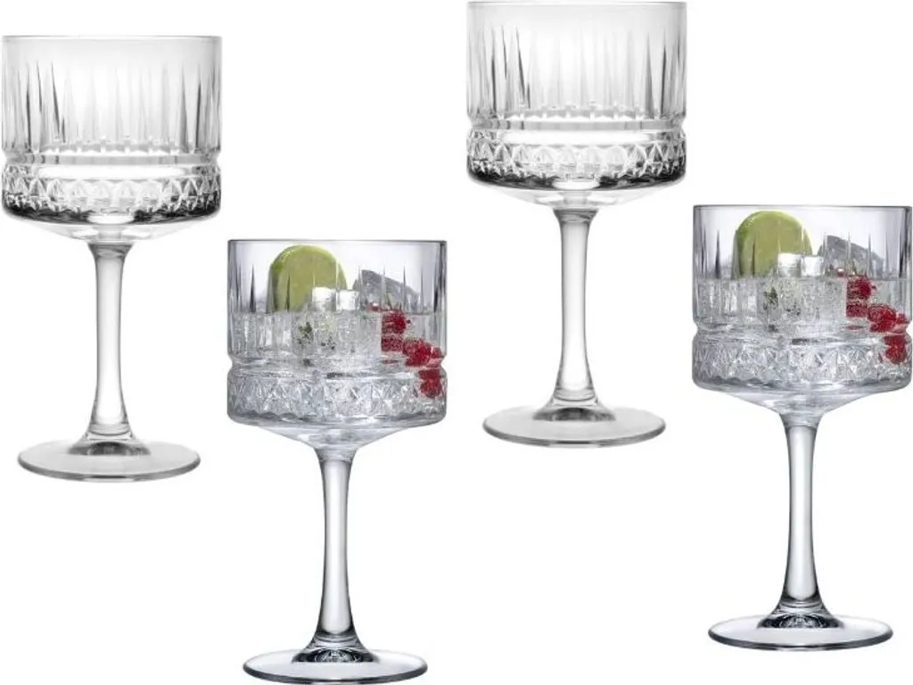 Pasabahce ELYSIA 440437 Gin Cocktail Glas Dessertglas 4er Set - Image 4