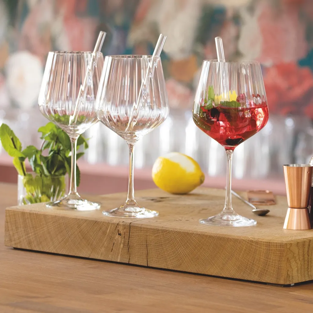 Nachtmann Gin&Tonic + 4 Glastrinkhalme 7574/8tlg. Tastes Good 103143 - Image 11