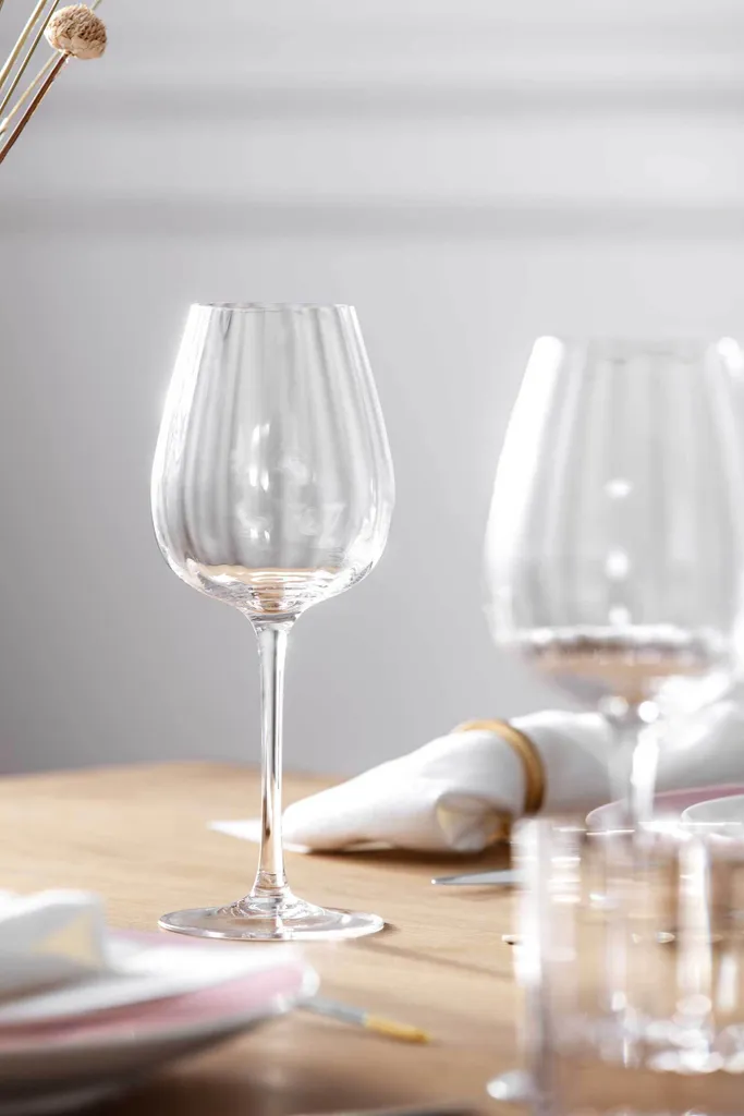 Villeroy & Boch Rose Garden Weißweinkelch, Set 4tlg. Klar 1137258120 - Image 10