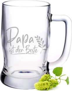 Leonardo Bierkrug Mit Gravur "Papa Ist Der Beste" : 0,3 L