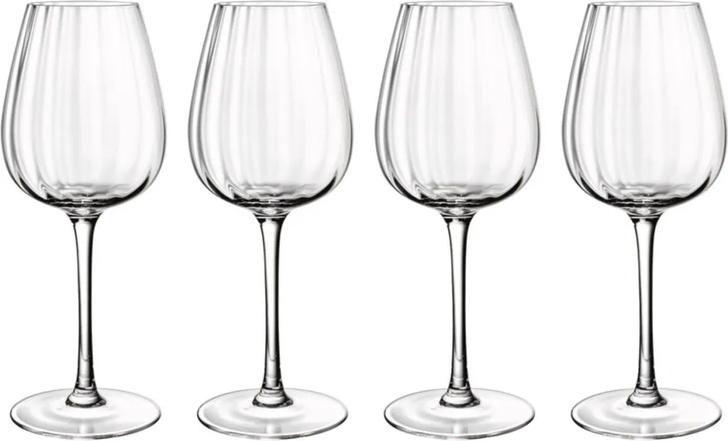 Villeroy & Boch Rose Garden Weißweinkelch, Set 4tlg. Klar 1137258120 - Image 5