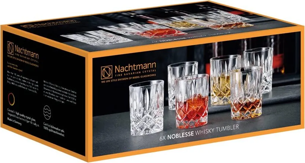 Nachtmann Noblesse Whiskybecher Set 6 Tlg. 101417 (0089207-0 ) - Image 11