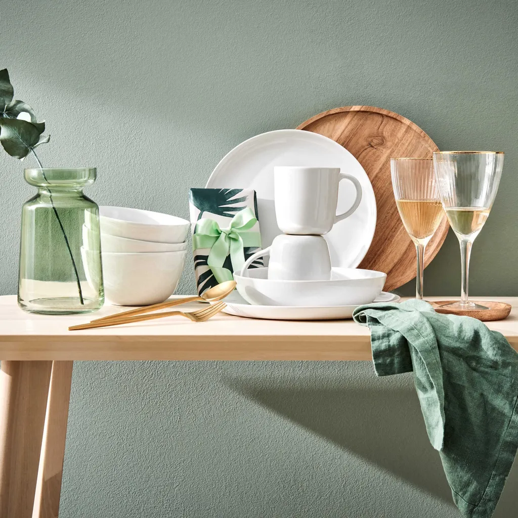 BUTLERS GOLDEN TWENTIES 4x Weingläser Mit Goldrand Und Rillen 280ml - Image 9