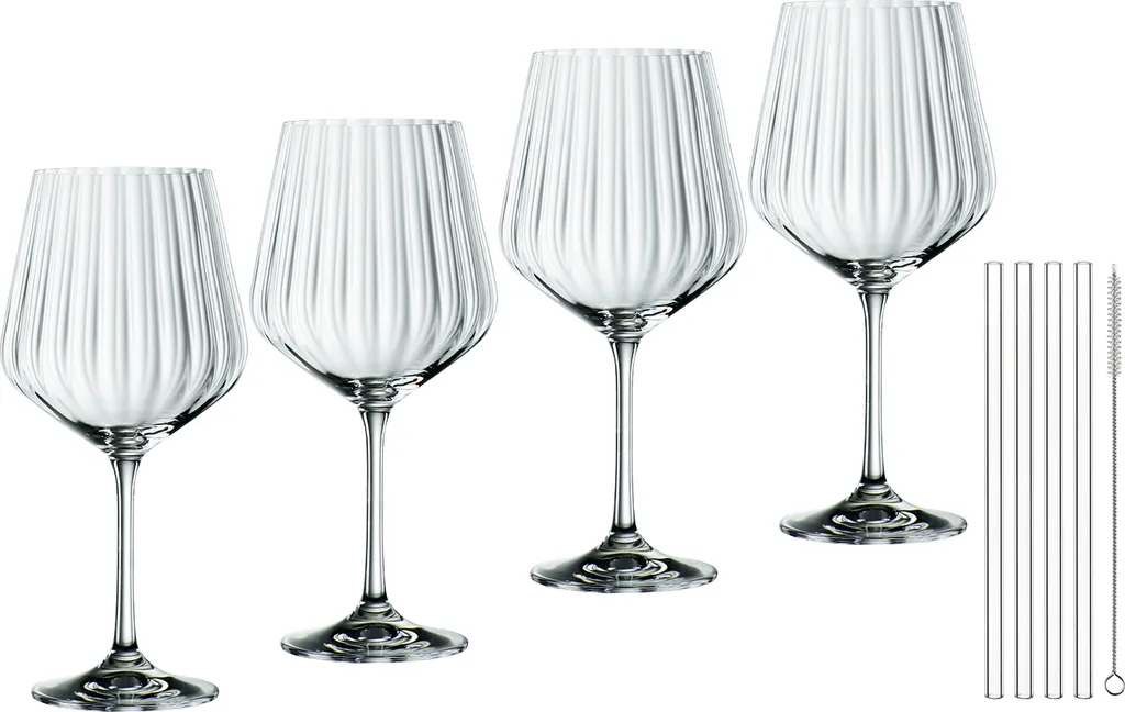 Nachtmann Gin&Tonic + 4 Glastrinkhalme 7574/8tlg. Tastes Good 103143 - Image 12