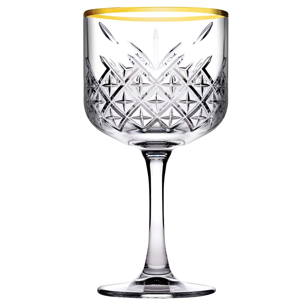 Weingläser Set 4 Tlg. Timeless Gold 500 Ml PASABAHCE - Image 2