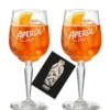 Aperol Glas Gläser-Set Neu - 2x Weingläser