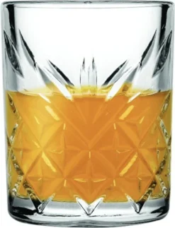 Pasabahce 52780 Shot Glas Stamper Timeless In Crystal Design 4er-Set