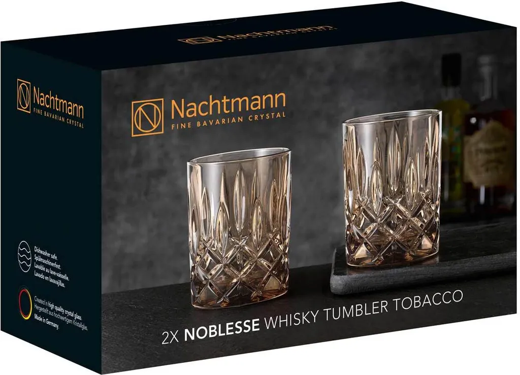 Nachtmann Noblesse Vintage Whiskygläser Tobacco 4er Set - Image 2