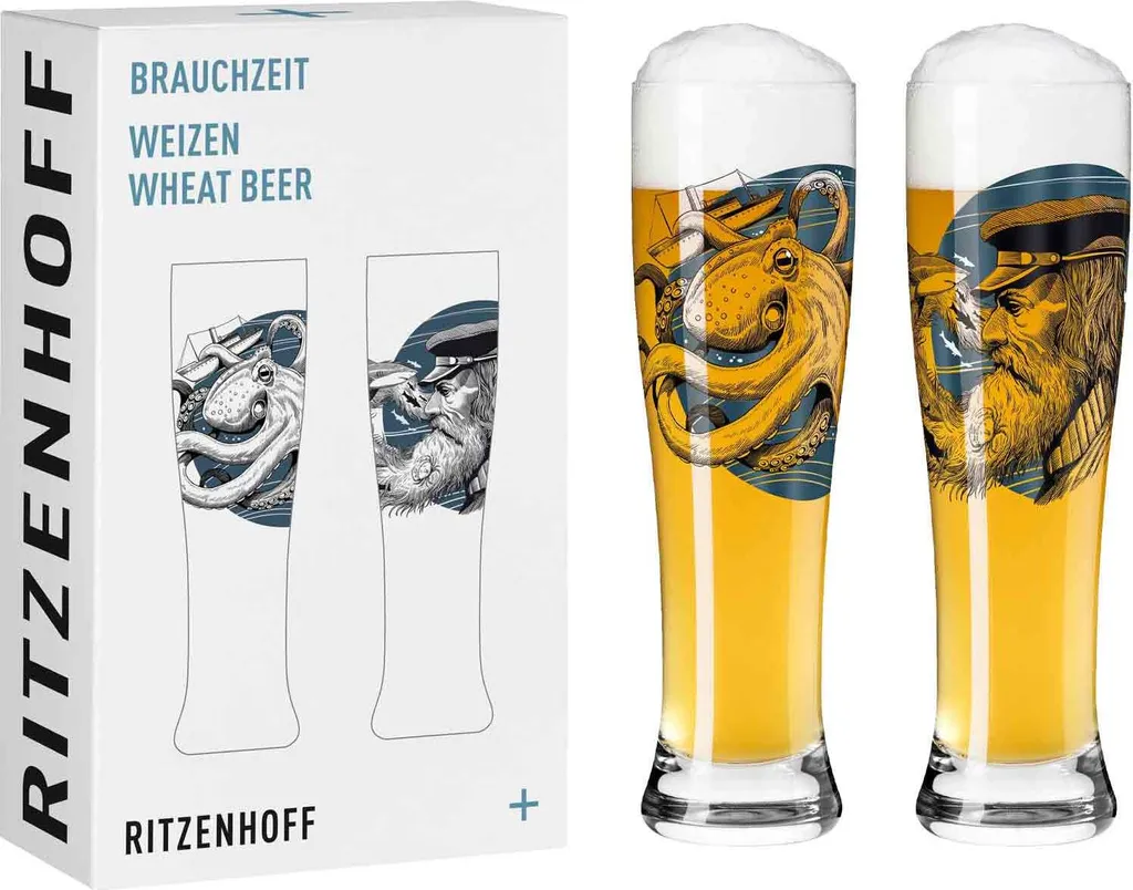Brauchzeit Weizenbierglas-Set #9, #10 Von Philip Harris - Image 17