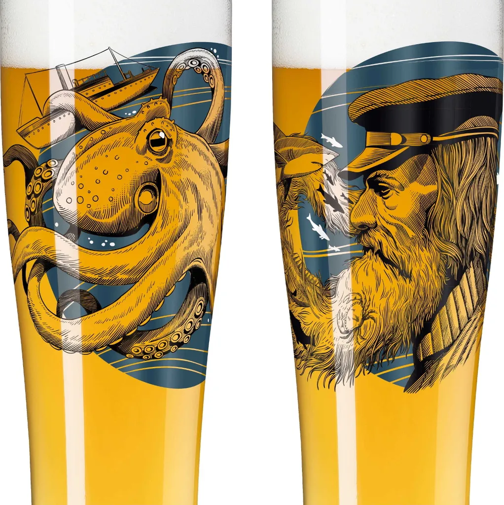 Brauchzeit Weizenbierglas-Set #9, #10 Von Philip Harris - Image 3