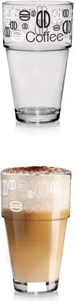 6er Set Latte Macchiato Glas - Image 2