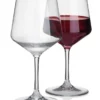 2 Stück 570ml Rotwein Glas Deluxe 100% Polycarbonat In Echtglasoptik - Camping
