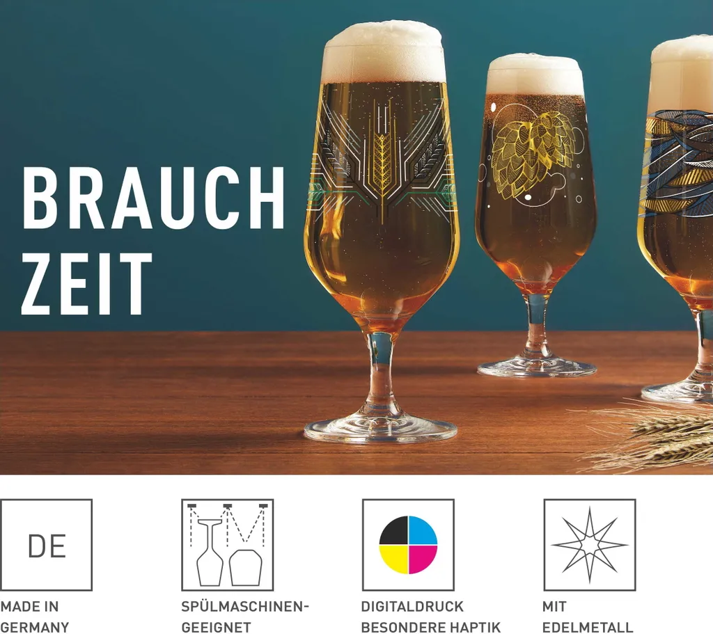 Brauchzeit Bierglas-Set #1, #2 Von Andreas Preis - Image 8