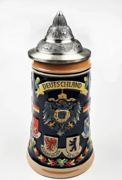 Bierkrug Mit Deckel Deutschland Bundesländer 0,5 Liter