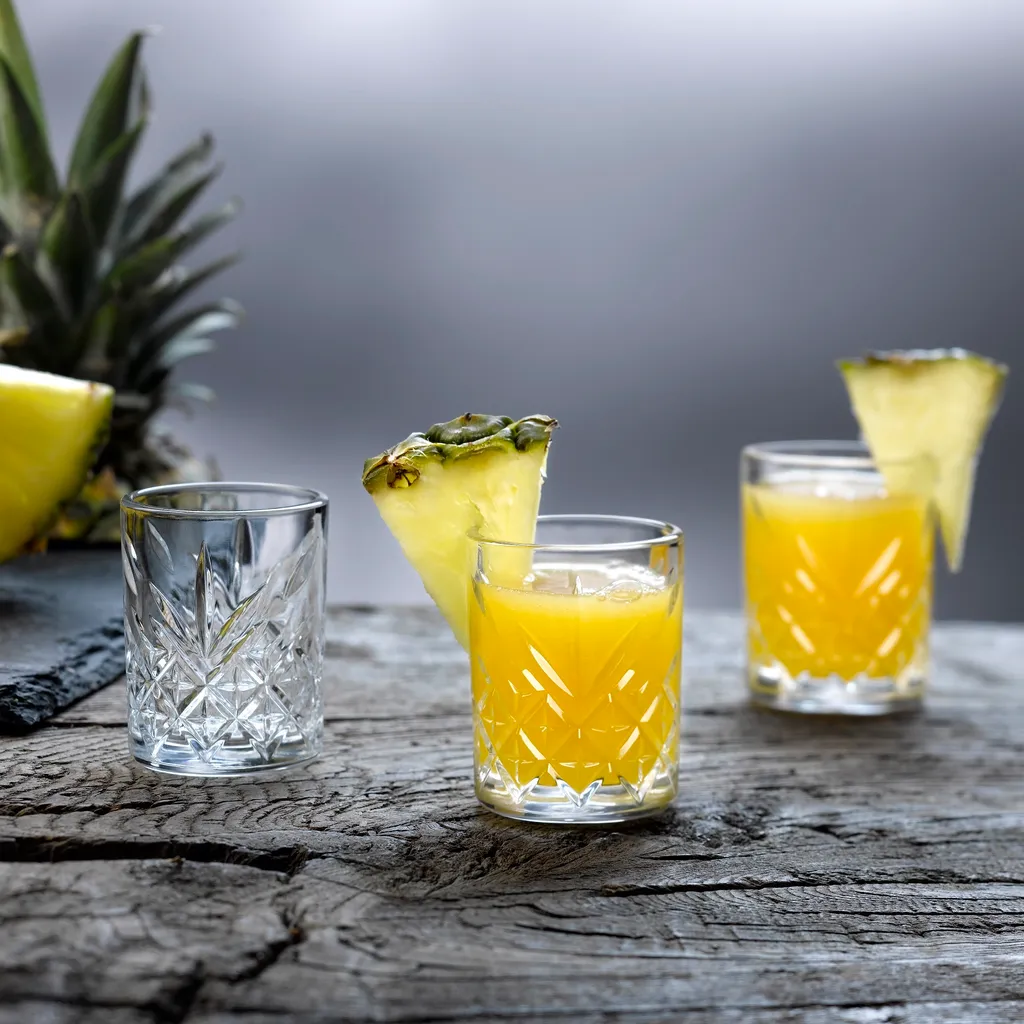 Pasabahce 52780 Shot Glas Stamper Timeless In Crystal Design 4er-Set - Image 6