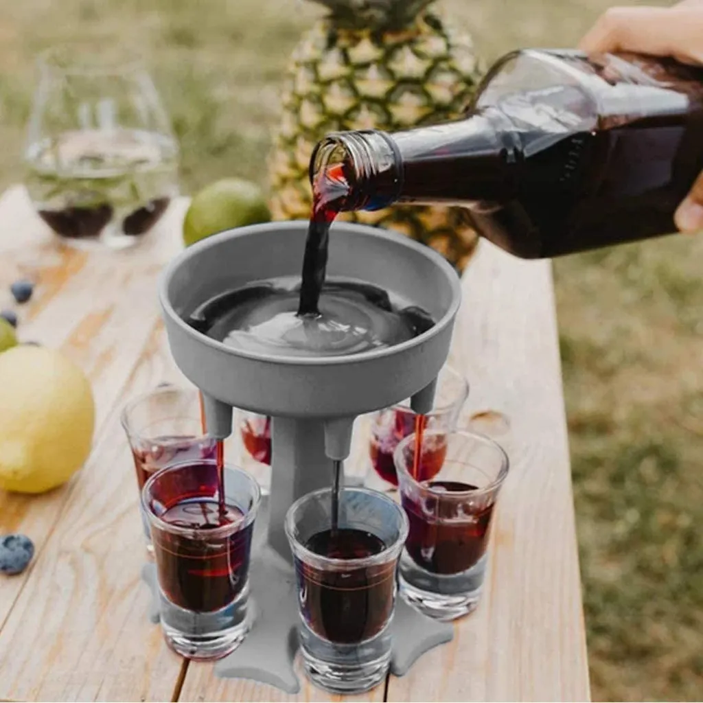 Schnapsglasspender, Schnapsglas-Spender, Shot Glas Dispenser Für Flüssigkeit/Getränke/Cocktail/Bier, Spirituosen Spender Für Cocktail-Party Barparty, Freunde Versammeln Sich - Image 2