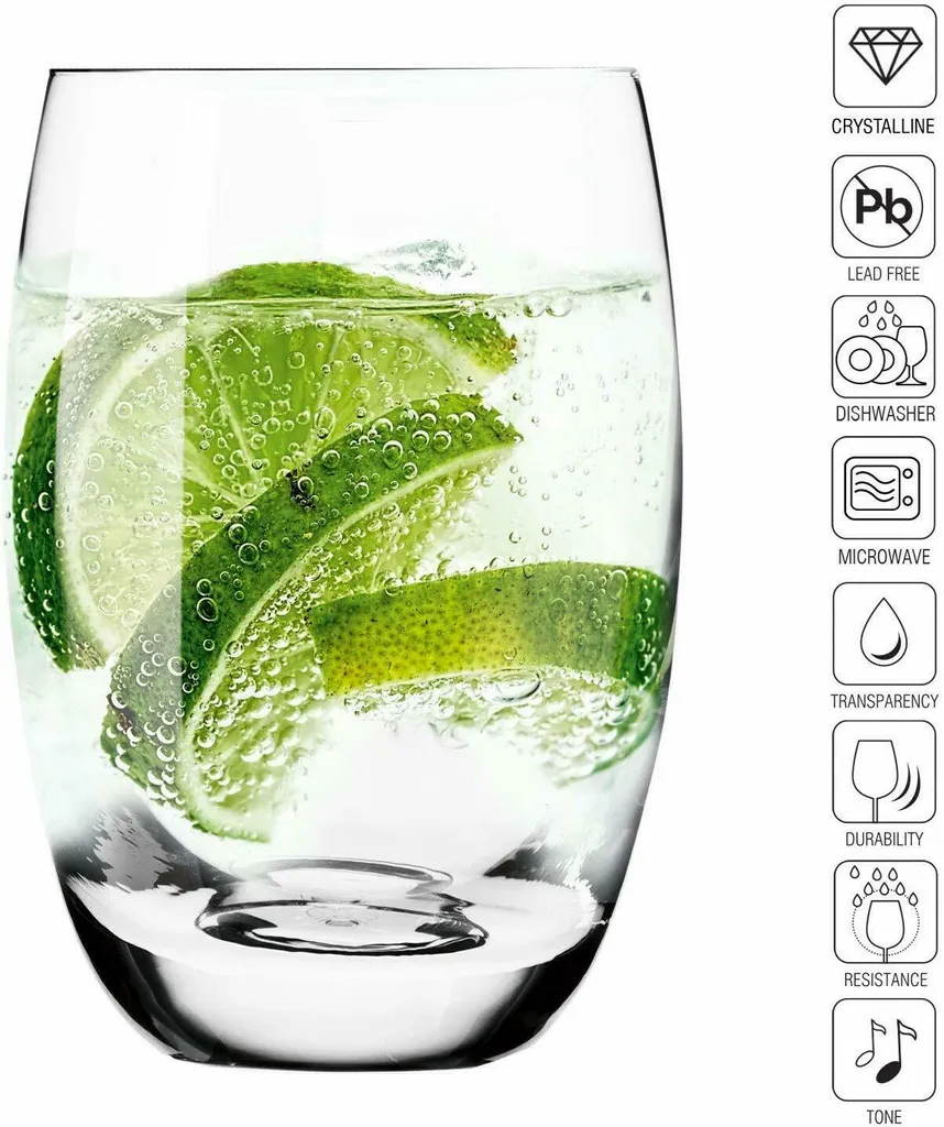 Krosno Elite Highball Glas Longdrink 360ml 6er - Image 3