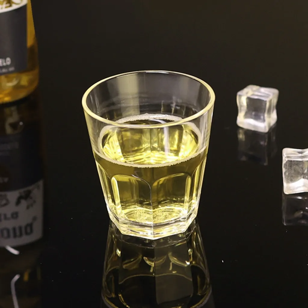 15er 170ml Whiskytasse Set Weinverkoster Bierbecher Bar Klar Acryl-Whisky-Tassen Whiskyglas - Image 4