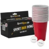 Einheitsgröße SPSP-12|SportSpar.de Bierpong Set Mit Becher Und Bällen