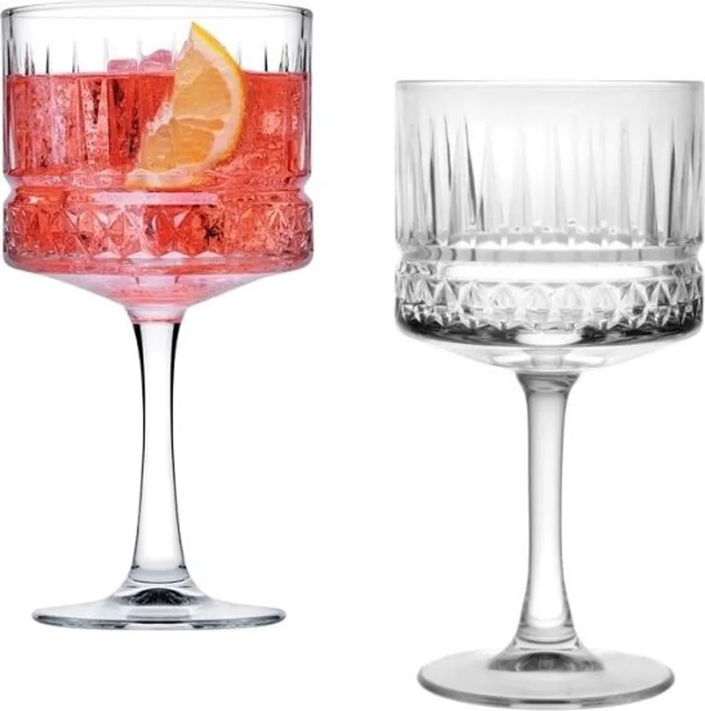 Pasabahce ELYSIA 440437 Gin Cocktail Glas Dessertglas 4er Set
